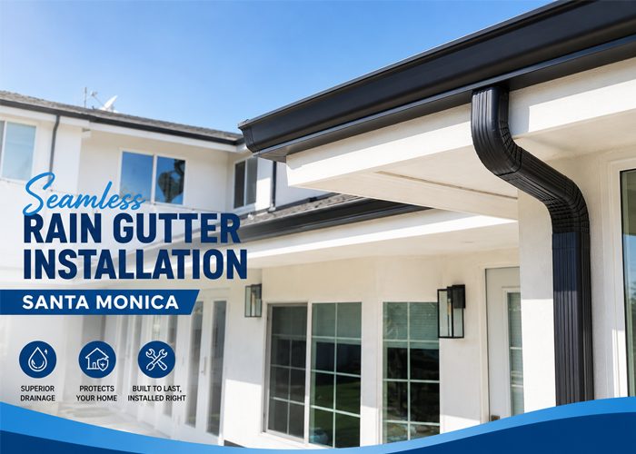 Santa Monica Rain Gutter